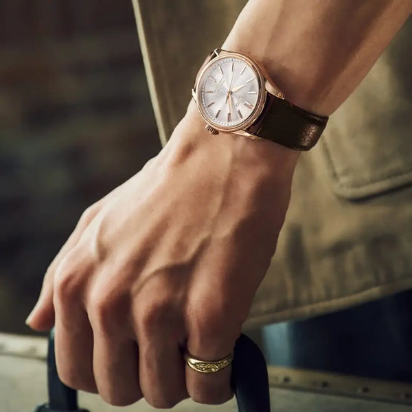 Seiko Presage Limited Edition Tomioka Silk White Shiro-neri-Gummo-Hoso Strap Watch