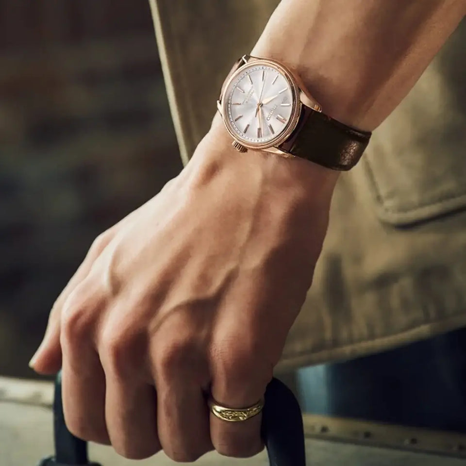 Seiko Presage Limited Edition Tomioka Silk White Shiro-neri-Gummo-Hoso Strap Watch