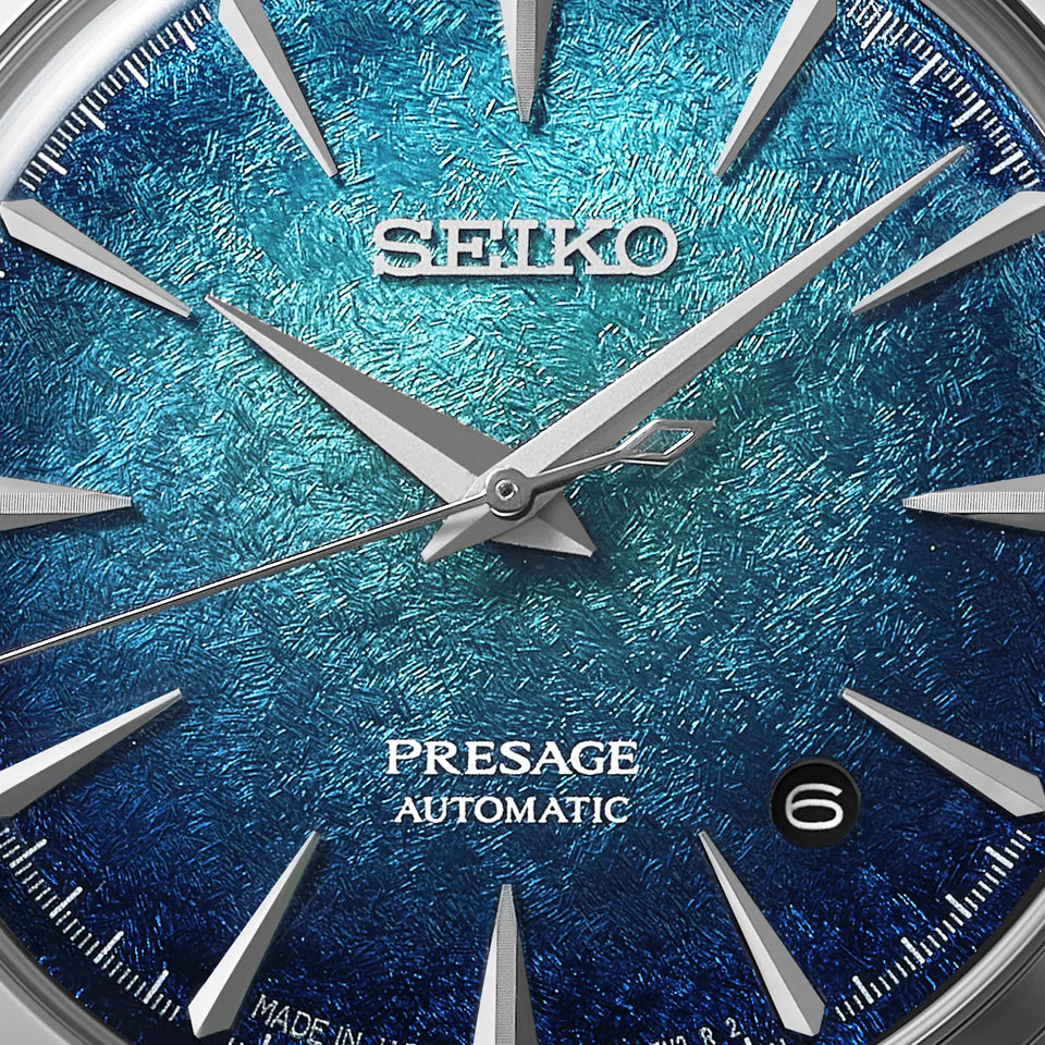 Seiko Presage Men's Cocktail Time Crushed Ice 'Emerald Mist' Bracelet Watch