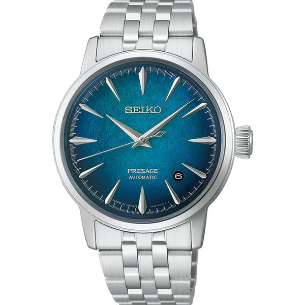 Seiko Presage Men's Cocktail Time Crushed Ice 'Emerald Mist' Bracelet Watch