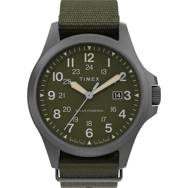 Timex Expedition® Field Post Solar 41mm Recycled Strap Watch