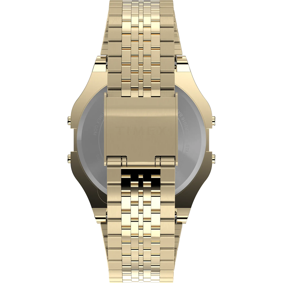 Timex x Peanuts® x Snoopy T80 Special Edition Gold Digital Ski Watch