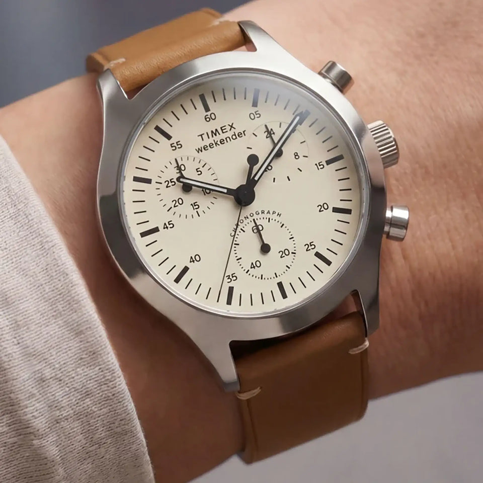 Timex Men's 40mm Weekender® New England Chronograph Watch