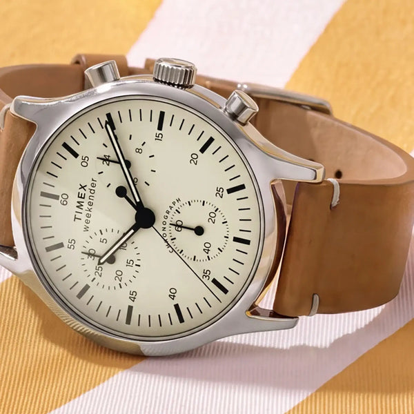 Timex Men's 40mm Weekender® New England Chronograph Watch