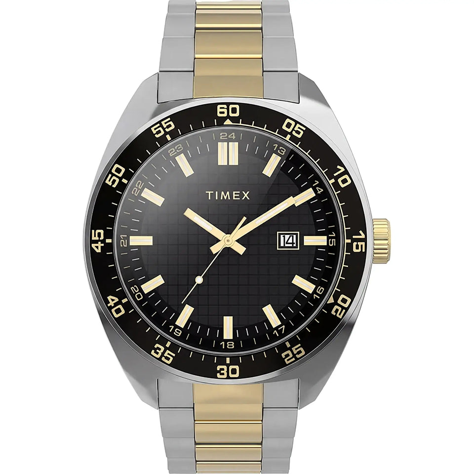 Timex Men's Two Tone 45mm Weston Watch