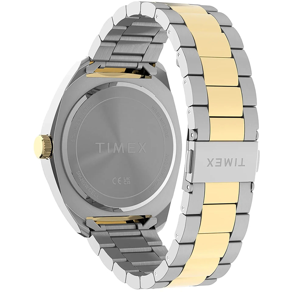 Timex Men's Two Tone 45mm Weston Watch