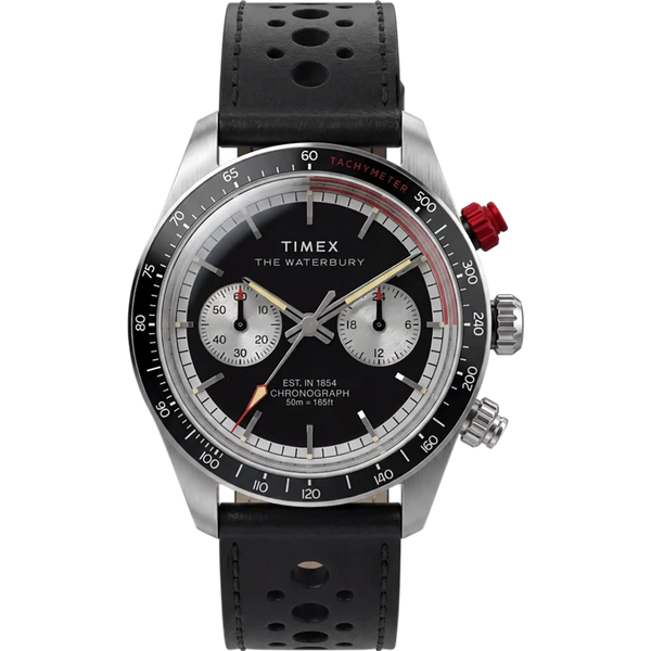 Timex Men's 39mm Waterbury Heritage Chronograph Watch