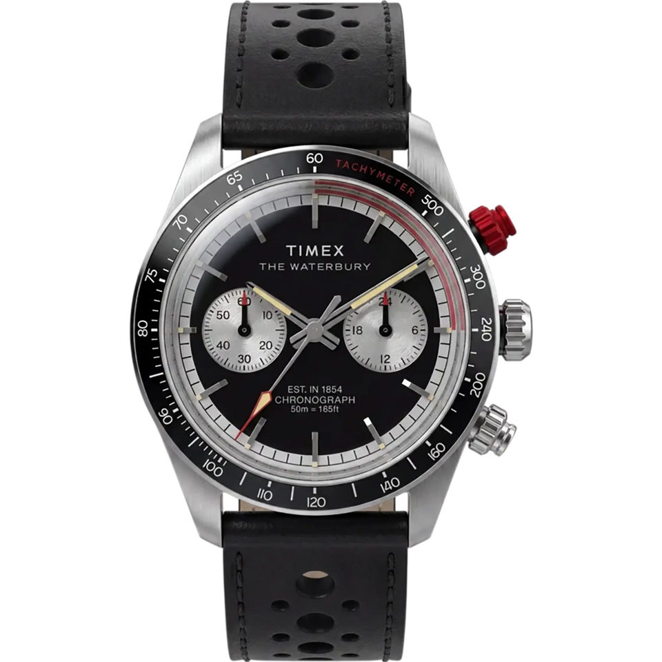 Timex Men's 39mm Waterbury Heritage Chronograph Watch