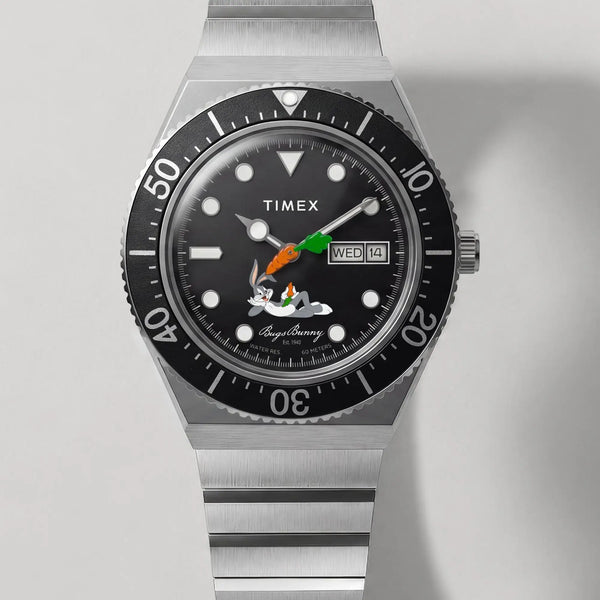 Timex x Loony Tunes x Warner Brothers 40mm Bugs Bunny M79 Edition Automatic Watch