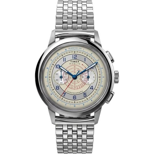 Timex Marlin® Neo Classic Men's 40mm Chronograph Watch