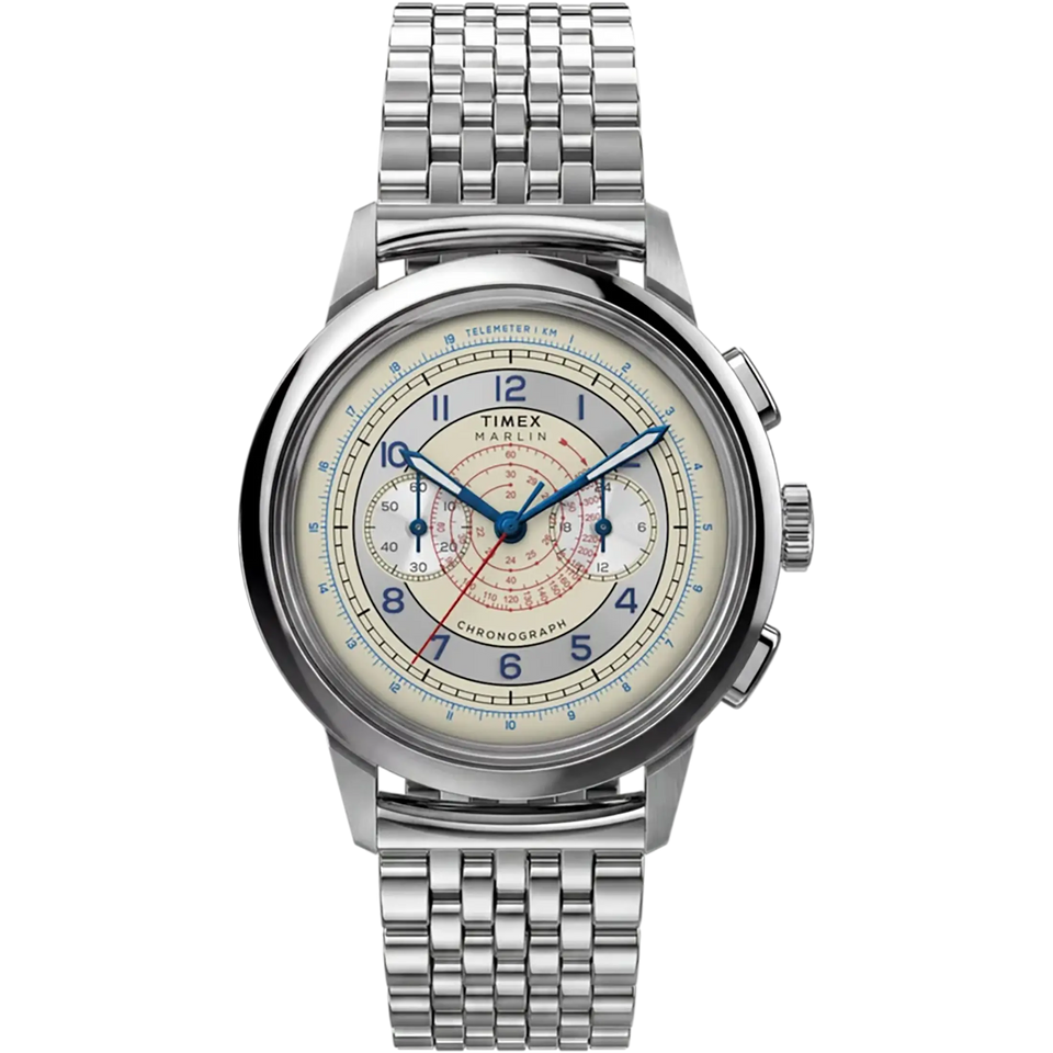 Timex Marlin® Neo Classic Men's 40mm Chronograph Watch