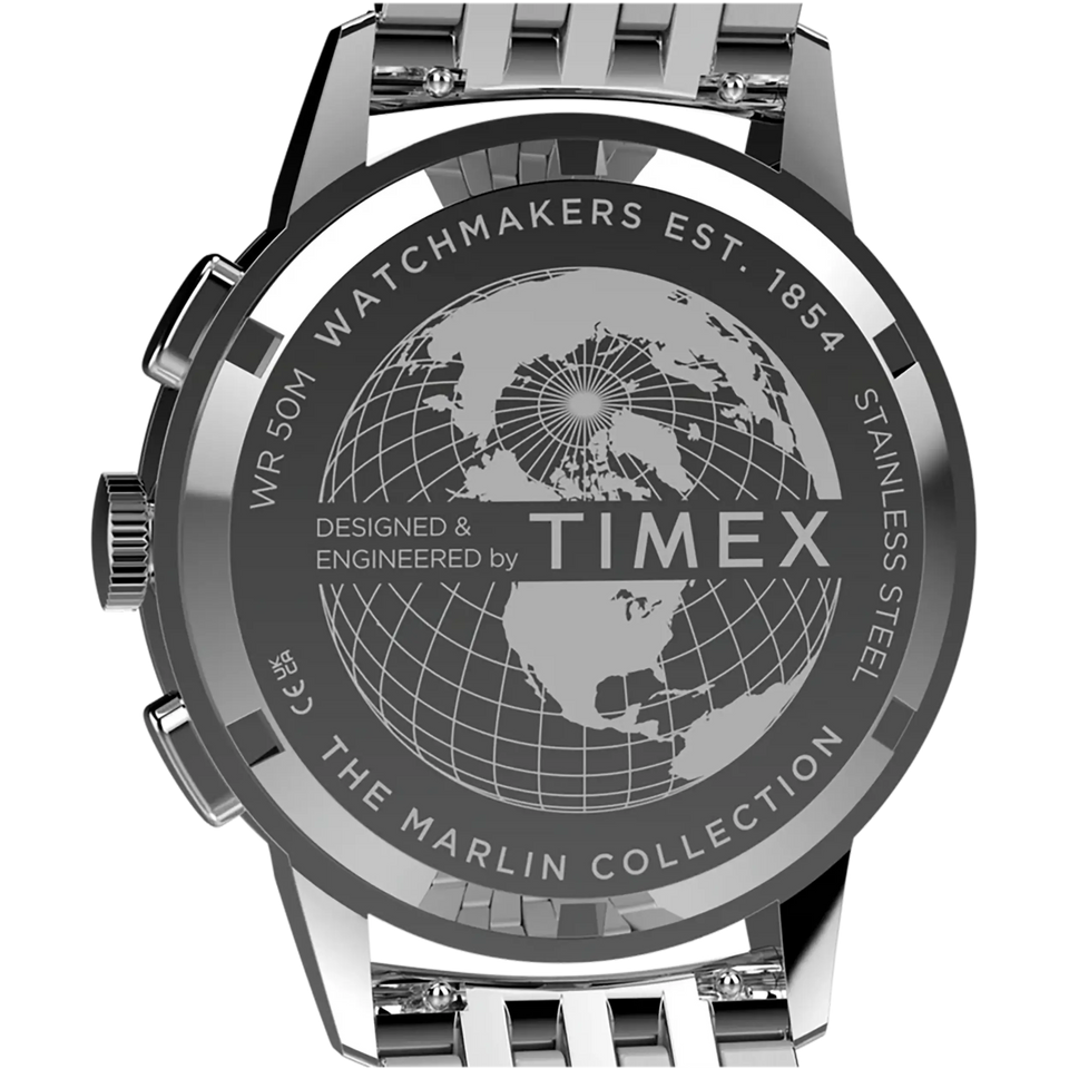Timex Marlin® Neo Classic Men's 40mm Chronograph Watch