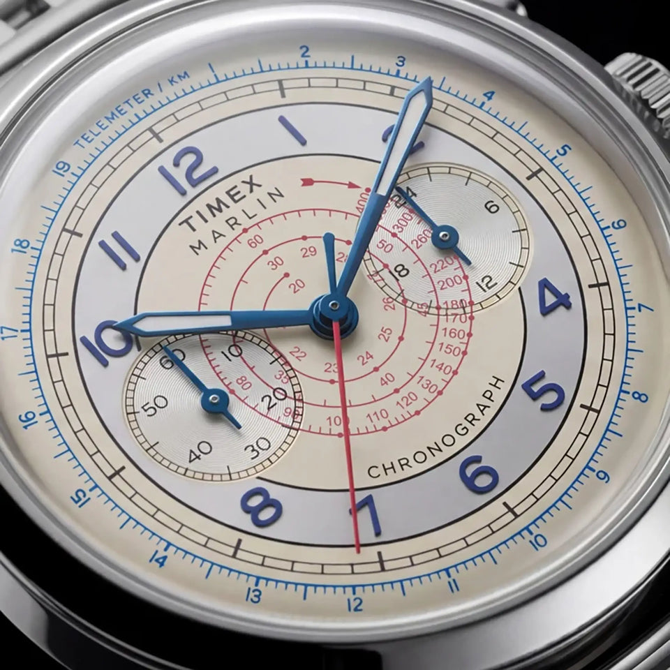 Timex Marlin® Neo Classic Men's 40mm Chronograph Watch