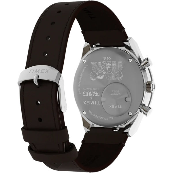 Timex Q x Peanuts® Chronograph 40mm Green Watch