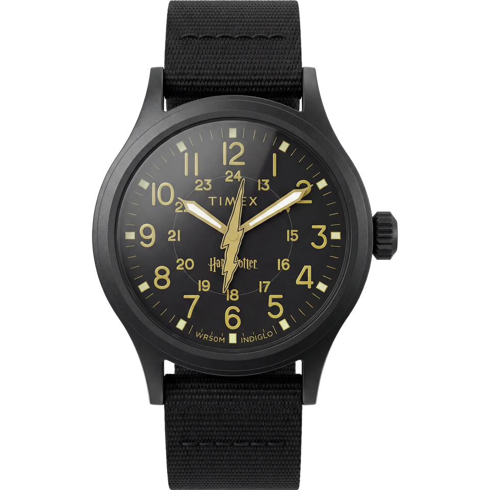 Timex x Harry Potter x Expedition® Scout Special Edition 40mm Black Watch