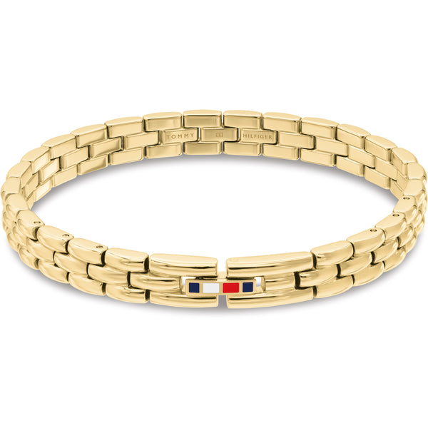 Tommy Hilfiger Ladies' Mia Gold Tone Link Chain Bracelet