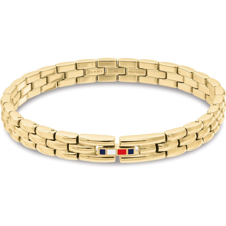 Tommy Hilfiger Ladies' Mia Gold Tone Link Chain Bracelet