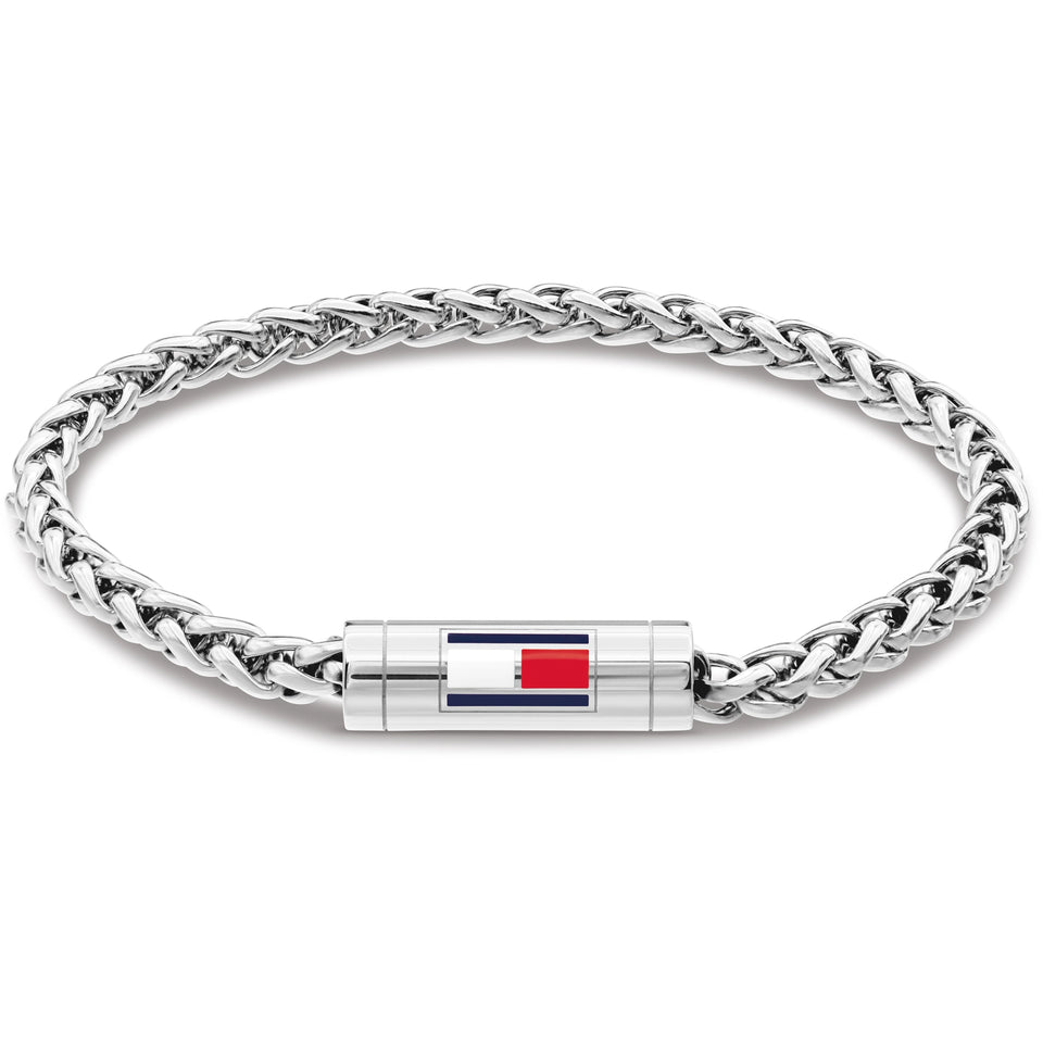 Tommy Hilfiger Men's Barrel Interwoven Chain Bracelet