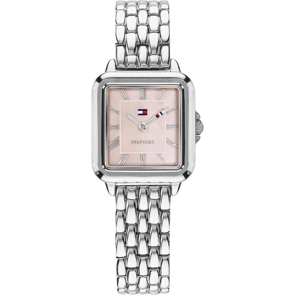 Tommy Hilfiger Ladies' Mia Pink Mother Of Pearl Bracelet Watch
