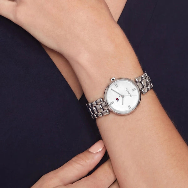 Tommy Hilfiger Ladies' Annie Mother Of Pearl Bracelet Watch