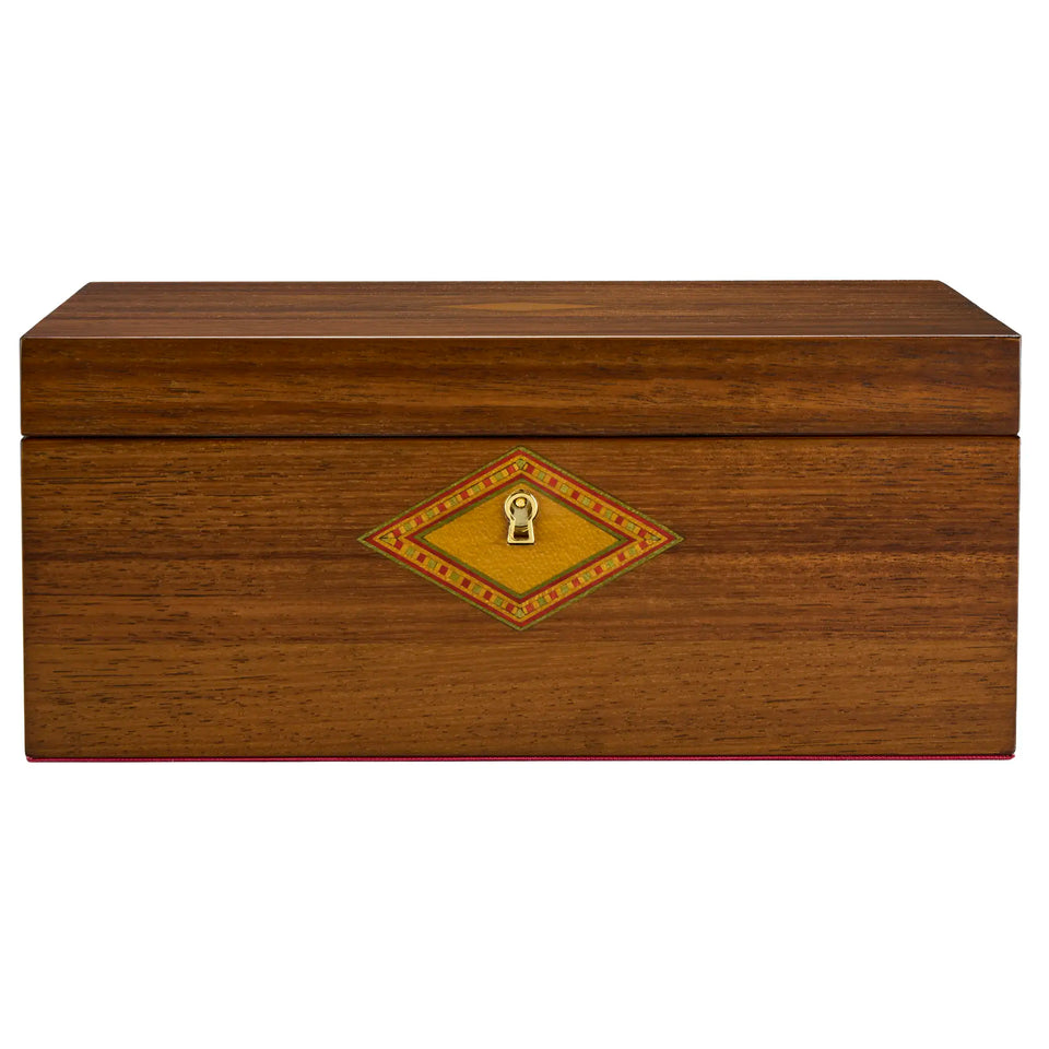 WOLF The Nutcracker Walnut Wood Ballet Musical Jewellery Box