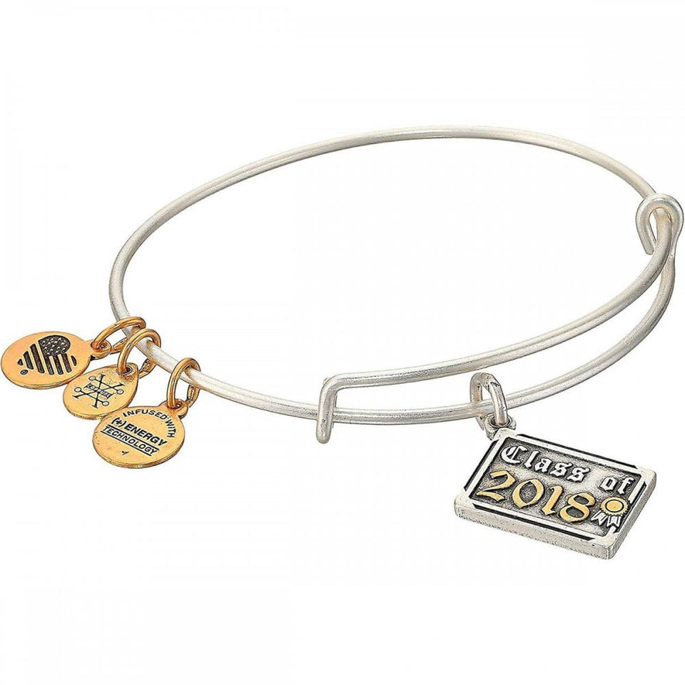 Francis & Gaye Class Of 2018 Two Tone Charm Bangle