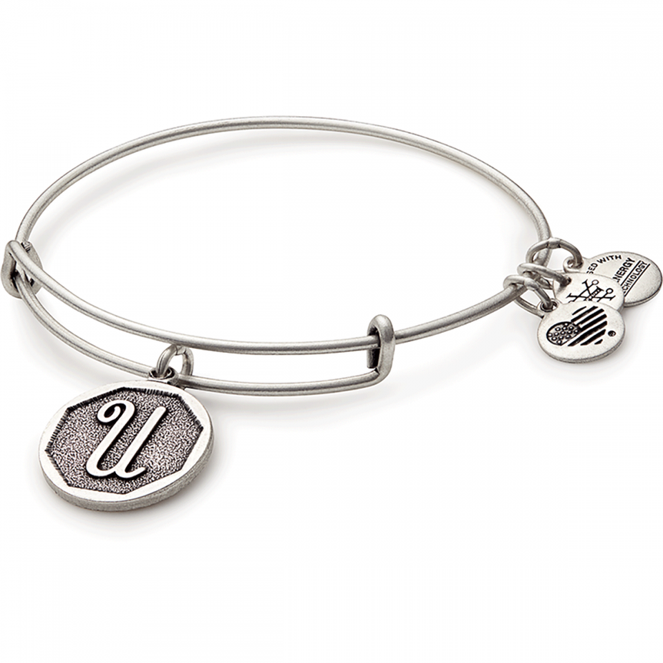 Francis & Gaye Initial U Bangle