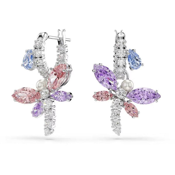 Swarovski Ariana Grande x Swarovski Dragonfly Drop Earring Hoops