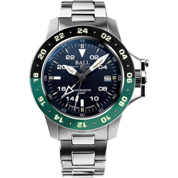 BALL Watch Engineer Hydrocarbon AeroGMT II 40mm Blue Dial Men's Watch