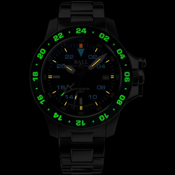 BALL Watch Engineer Hydrocarbon AeroGMT II 40mm Blue Dial Men's Watch