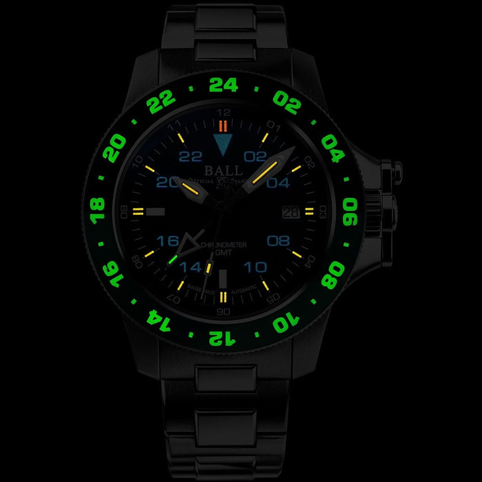 BALL Watch Engineer Hydrocarbon AeroGMT II 40mm Blue Dial Men's Watch