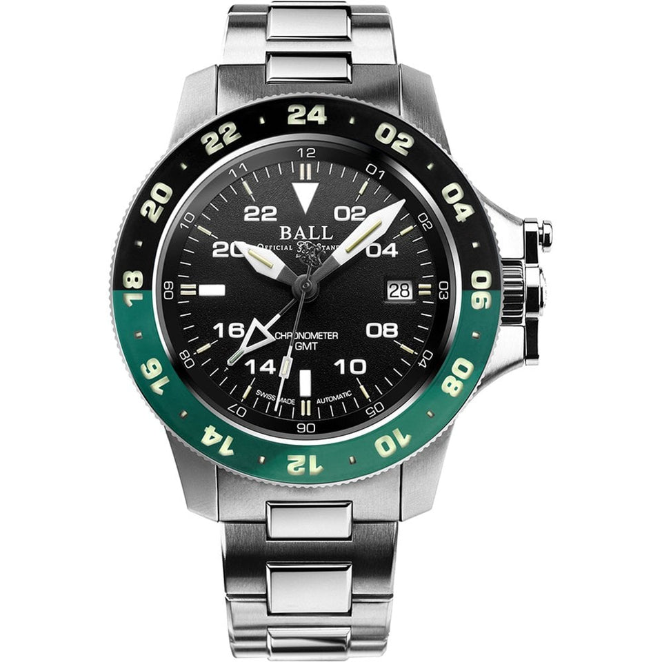 BALL Watch Engineer Hydrocarbon AeroGMT II 40mm Men's Black Dial Watch
