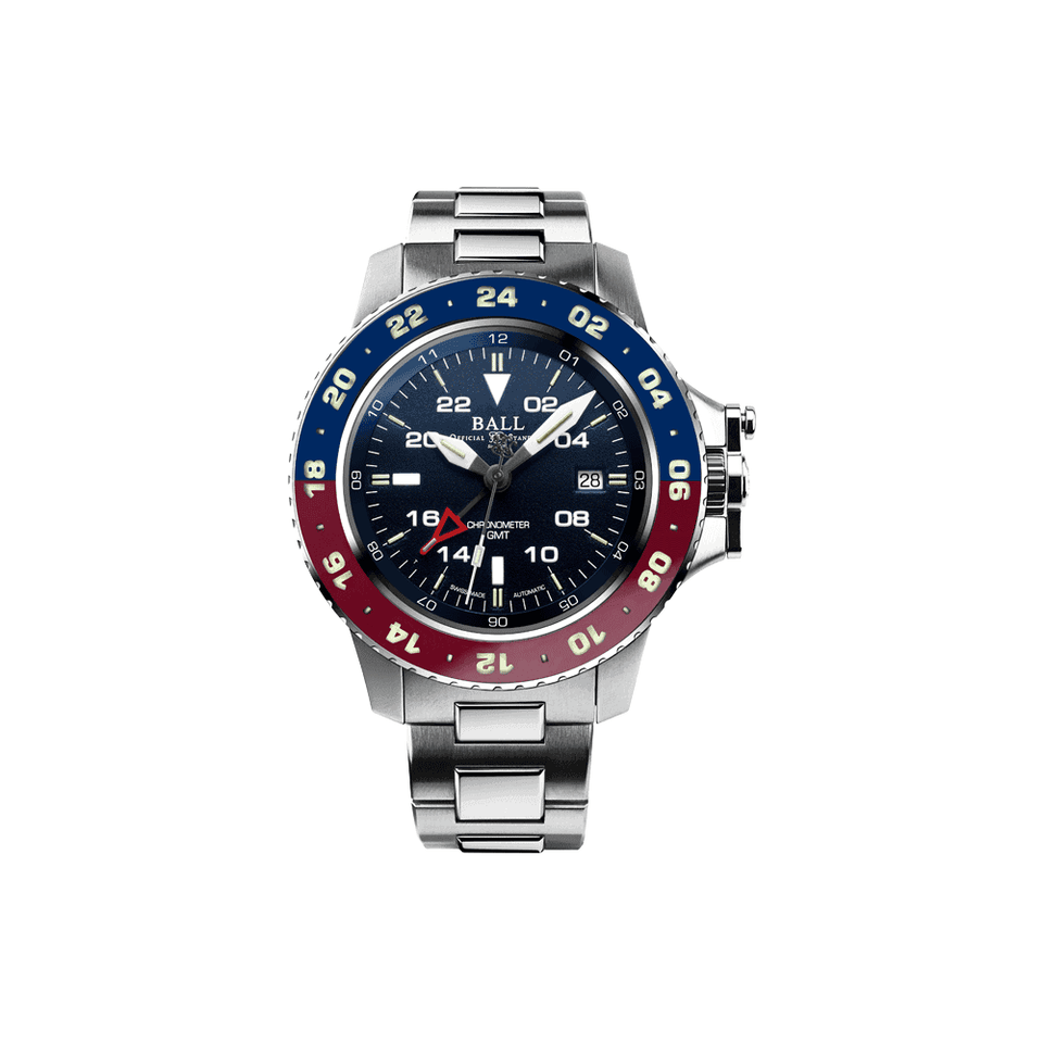 BALL Watch Engineer Hydrocarbon AeroGMT II Driver 42mm Blue Dial Men's Watch