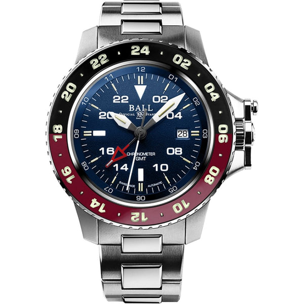 BALL Watch Engineer Hydrocarbon AeroGMT II Driver Blue Dial Men's 42mm Watch