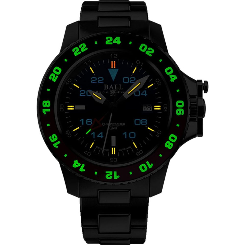 BALL Watch Engineer Hydrocarbon AeroGMT II Driver Blue Dial Men's 42mm Watch