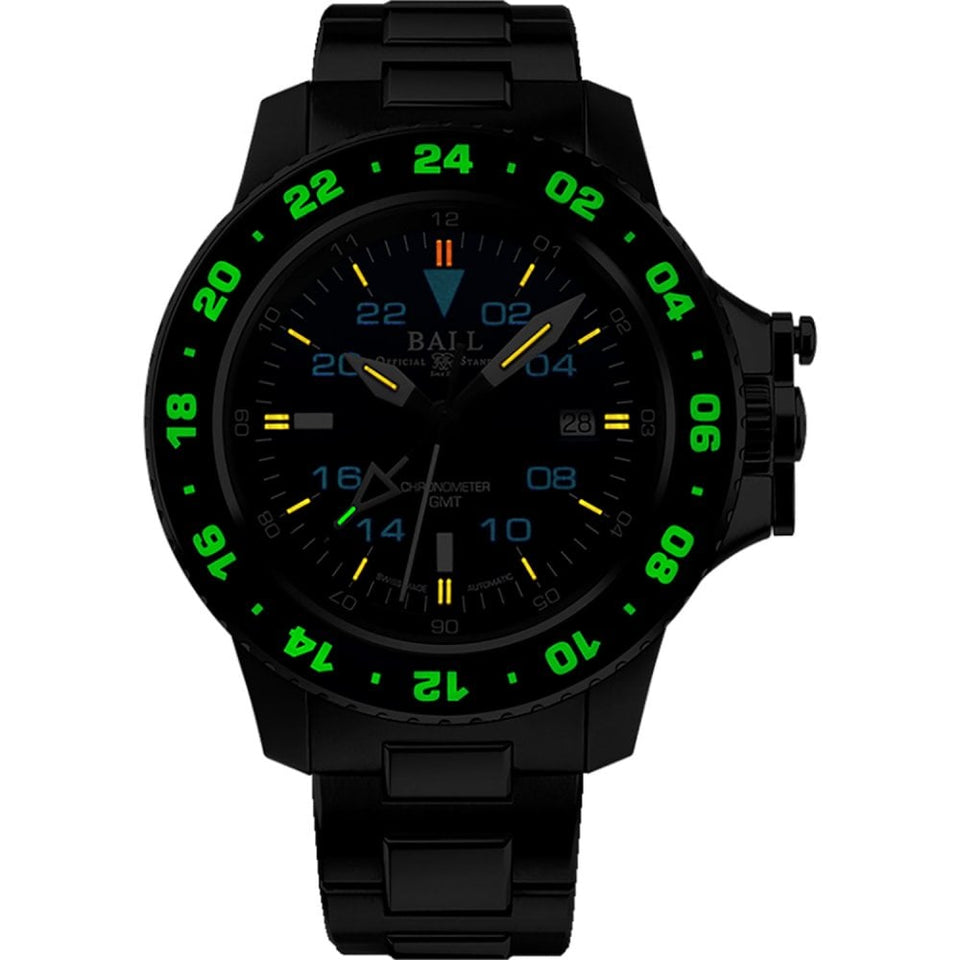 BALL Watch Engineer Hydrocarbon AeroGMT II Driver Men's 42mm Blue Dial Watch