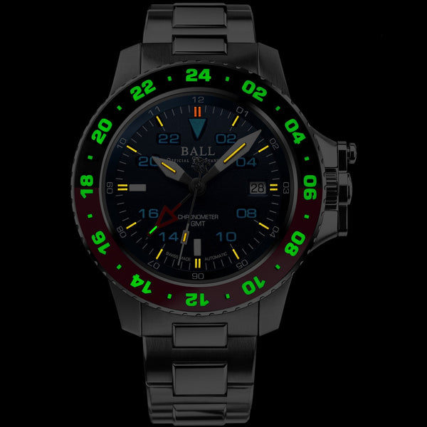 BALL Watch Engineer Hydrocarbon AeroGMT II Men's 40mm Blue Dial Watch
