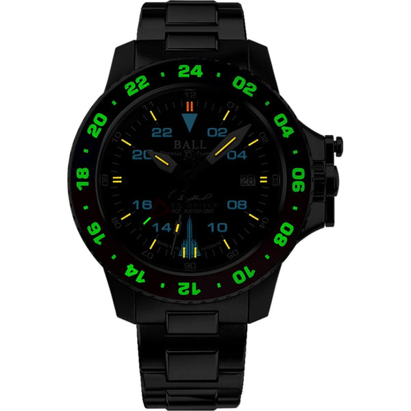 BALL Watch Engineer Hydrocarbon AeroGMT Sled Driver 40mm Black Dial Men's Watch