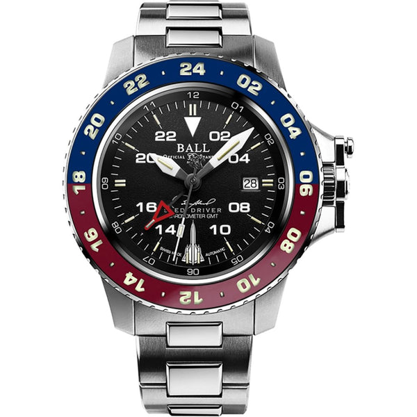 BALL Watch Engineer Hydrocarbon AeroGMT Sled Driver 42mm Black Dial Men's Watch