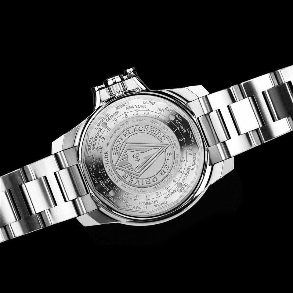 BALL Watch Engineer Hydrocarbon AeroGMT Sled Driver Black And Blue Bezel Rubber Strap Watch (XXXX/1990)