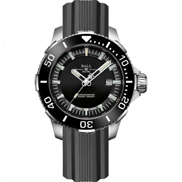 BALL Watch Engineer Hydrocarbon DeepQUEST Ceramic Diver 42mm Men's Black Dial Watch