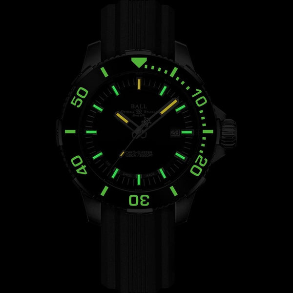 BALL Watch Engineer Hydrocarbon DeepQUEST Ceramic Diver 42mm Men's Black Dial Watch