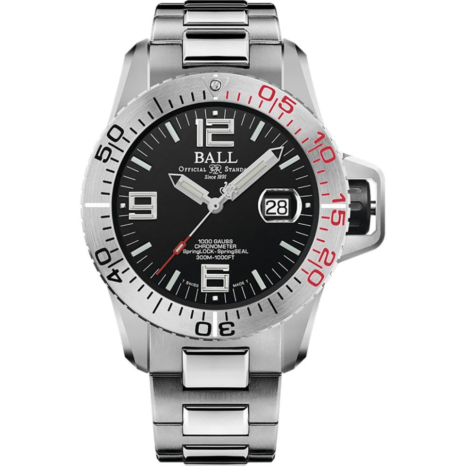 BALL Watch Engineer Hydrocarbon EOD 42mm Black Dial Men's Watch