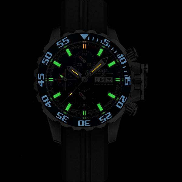 BALL Watch Engineer Hydrocarbon NEDU Men's Titanium Diver 42mm Blue Dial Watch