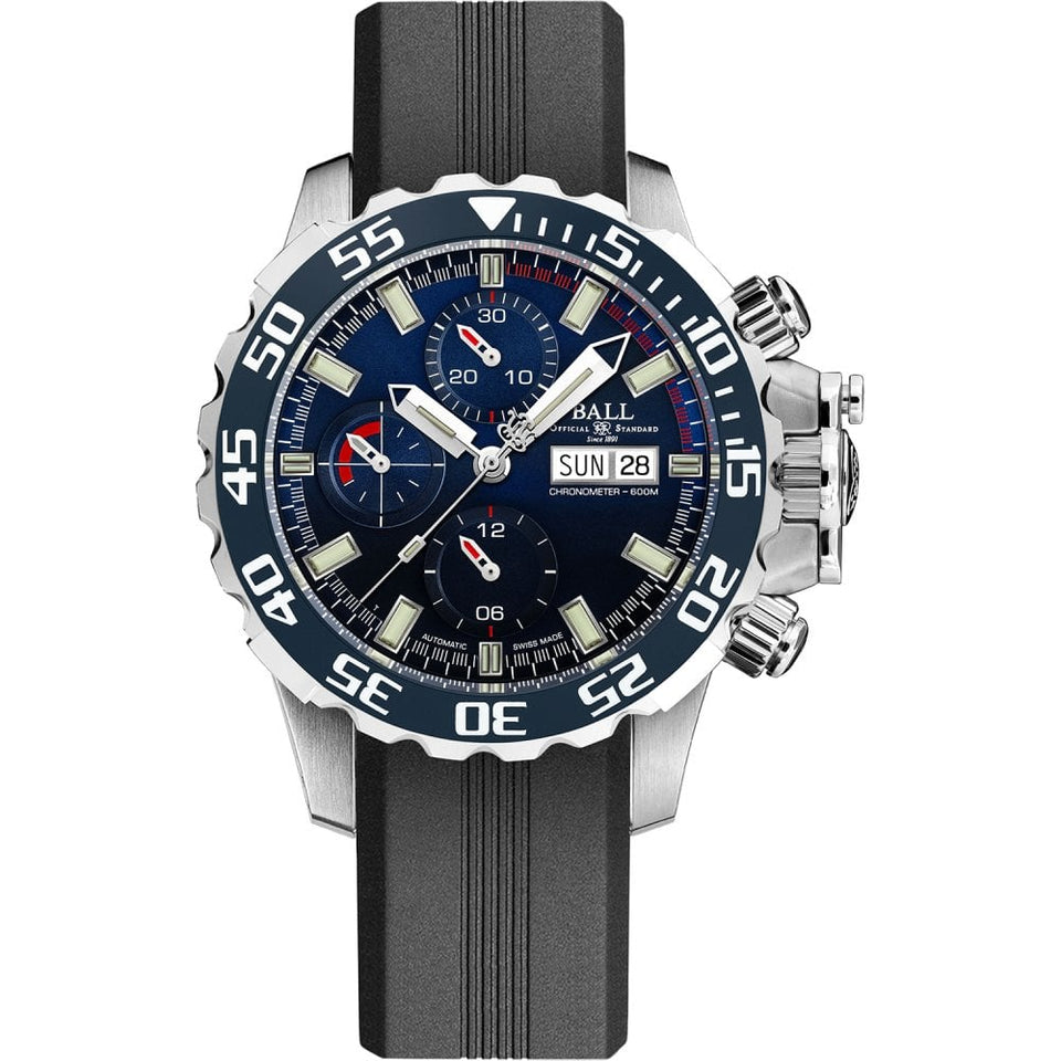 BALL Watch Engineer Hydrocarbon NEDU Men's Titanium Diver 42mm Blue Dial Watch