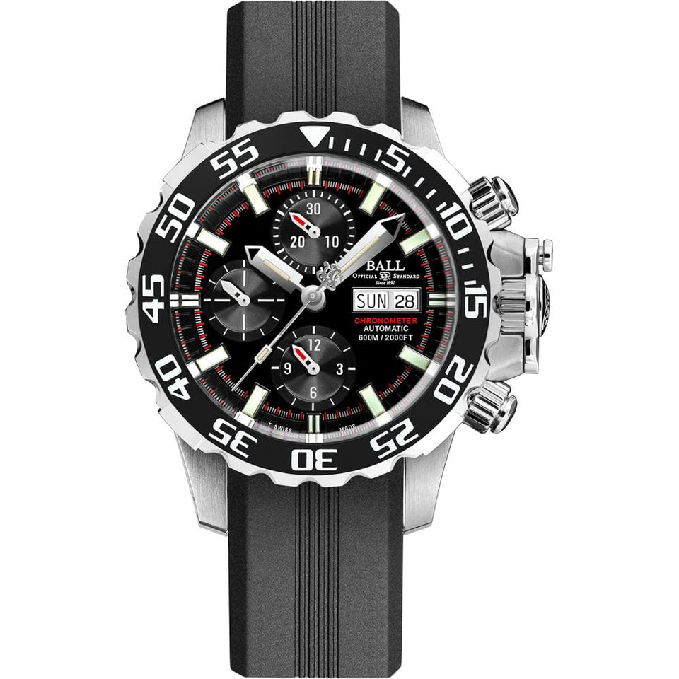 BALL Watch Engineer Hydrocarbon NEDU Titanium Diver 42mm Black Dial Men's Watch