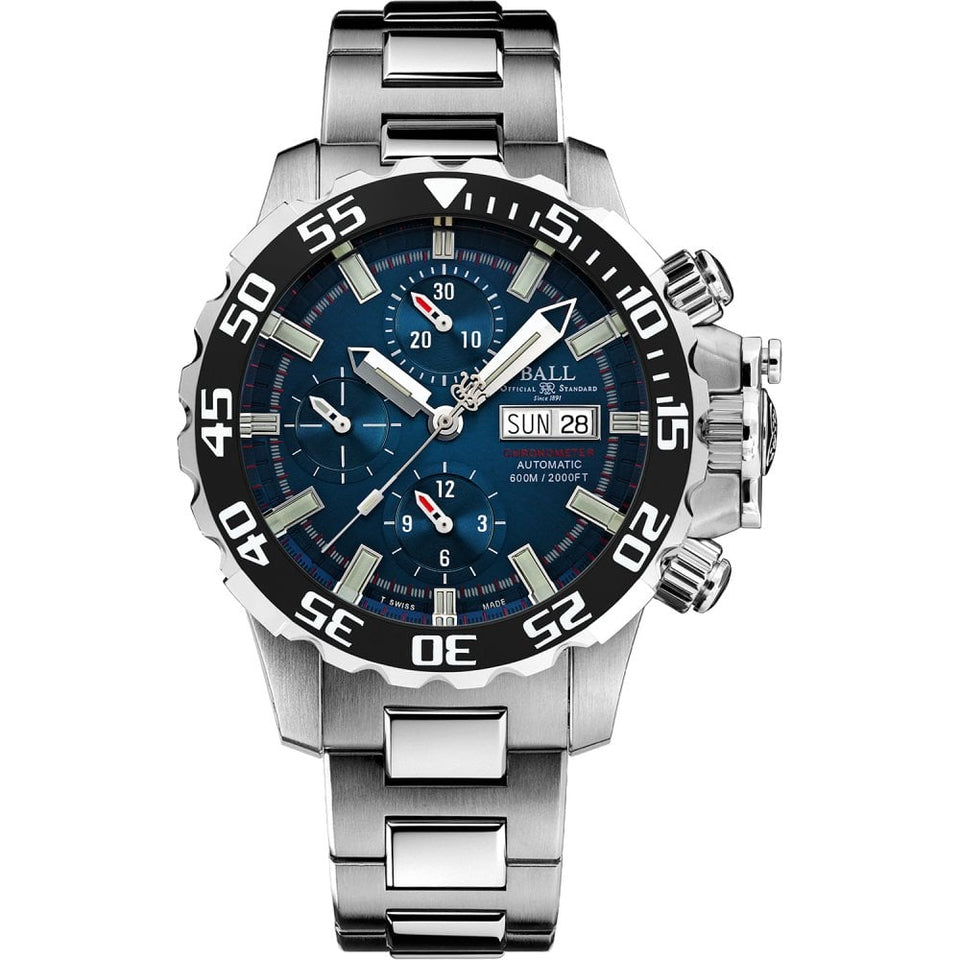 BALL Watch Engineer Hydrocarbon NEDU Titanium Diver Men's 42mm Blue Dial Watch
