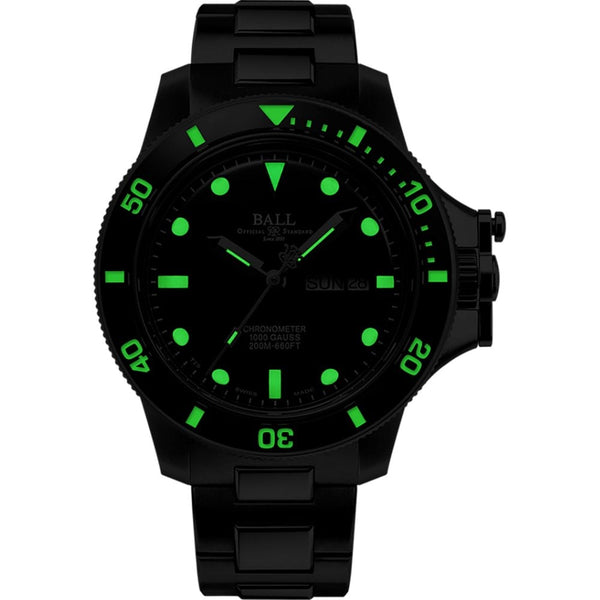 BALL Watch Engineer Hydrocarbon Original Men's 43mm Black Dial Watch