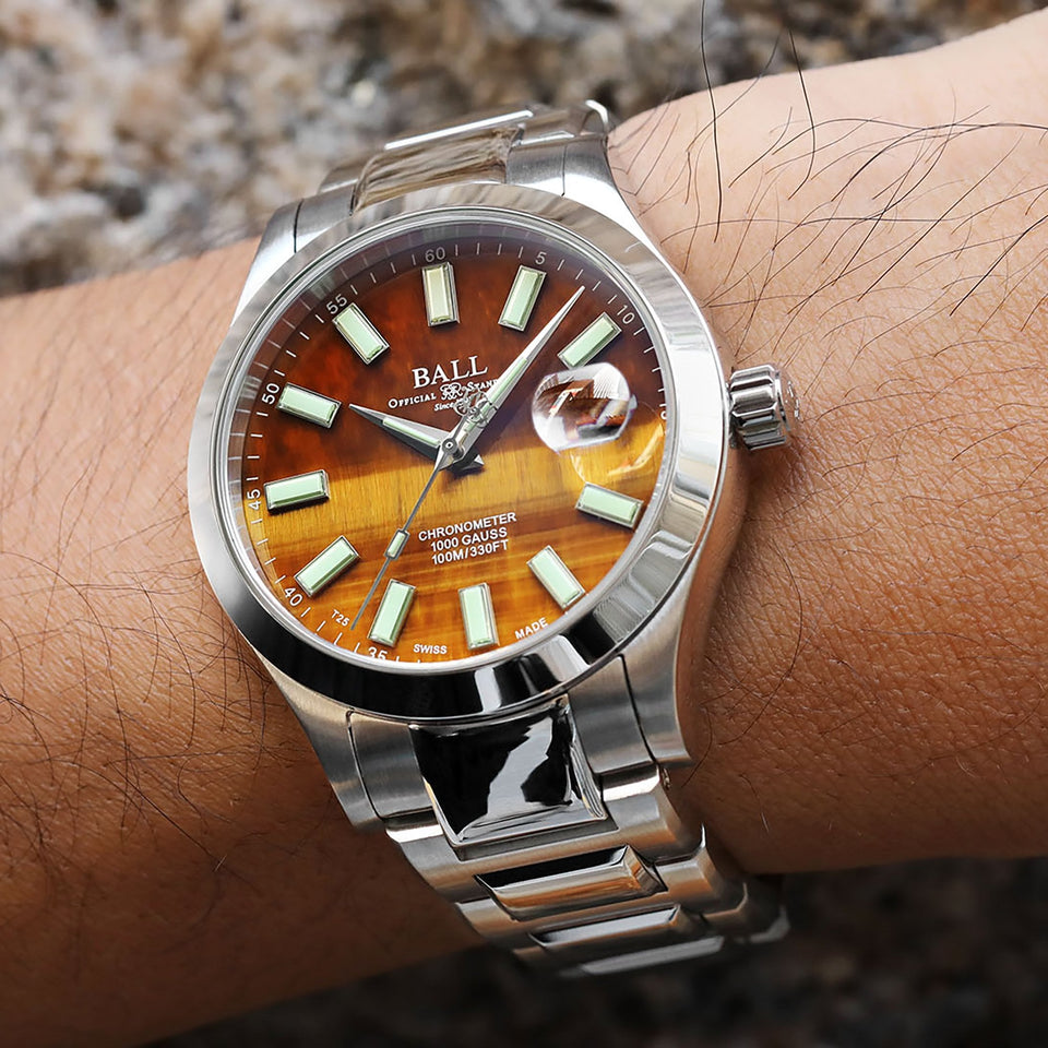 BALL Watch Engineer III BRIGHT PATH 40mm Tiger's Eye Dial Gent's Watch