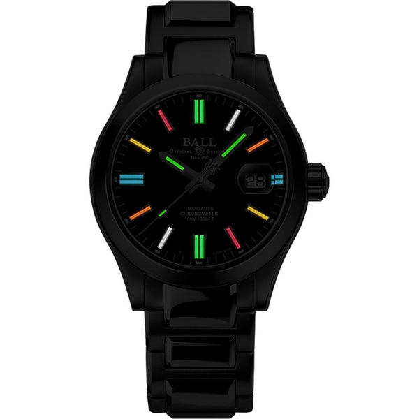 BALL Watch Engineer III Legend II Black Dial Rainbow Tubes 40mm Men's Limited Edition Watch (XXXX/1000)